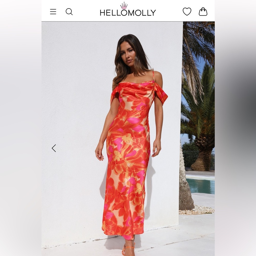 BRAND NEW Hello Molly Satin Maxi